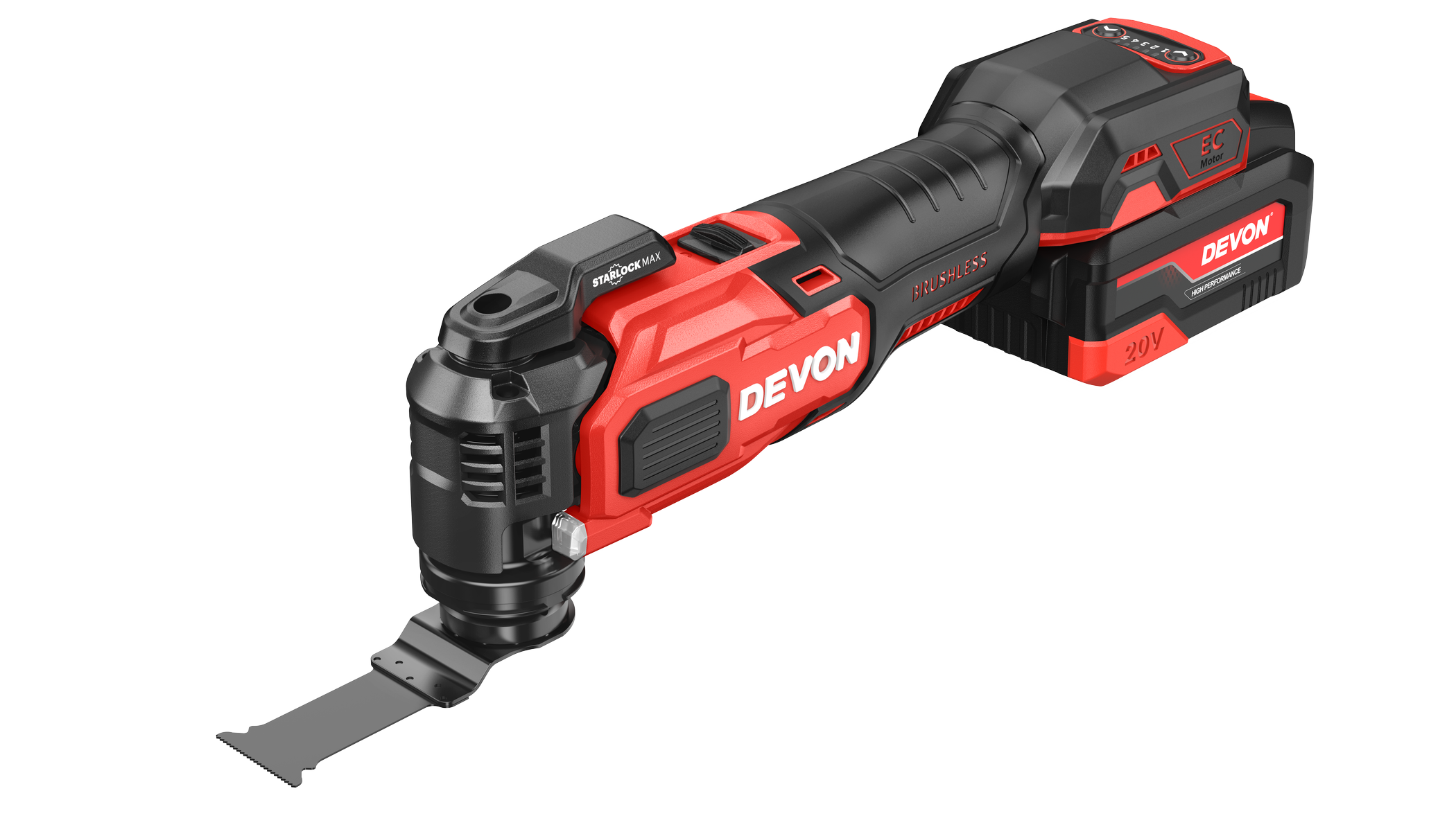 20V MAX CORDLESS BRUSHLESS OSCILLATING MULTI-TOOL