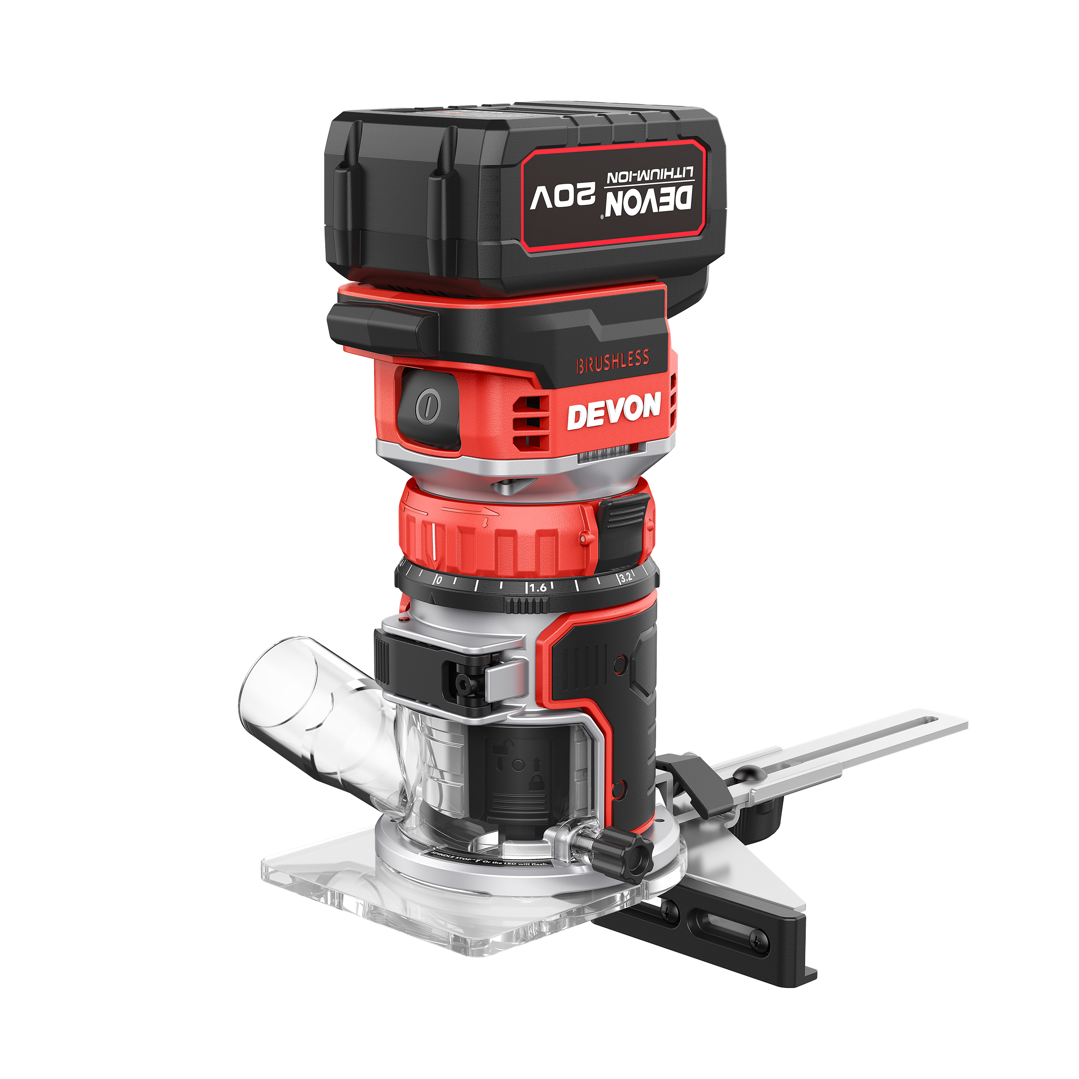 20V MAX 충전 플런지 라우터