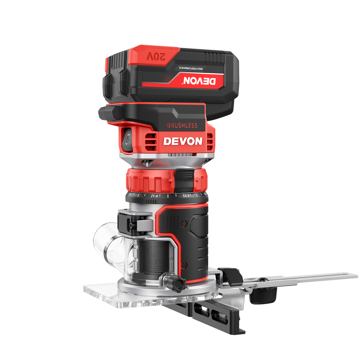 20V MAX 충전 플런지 라우터