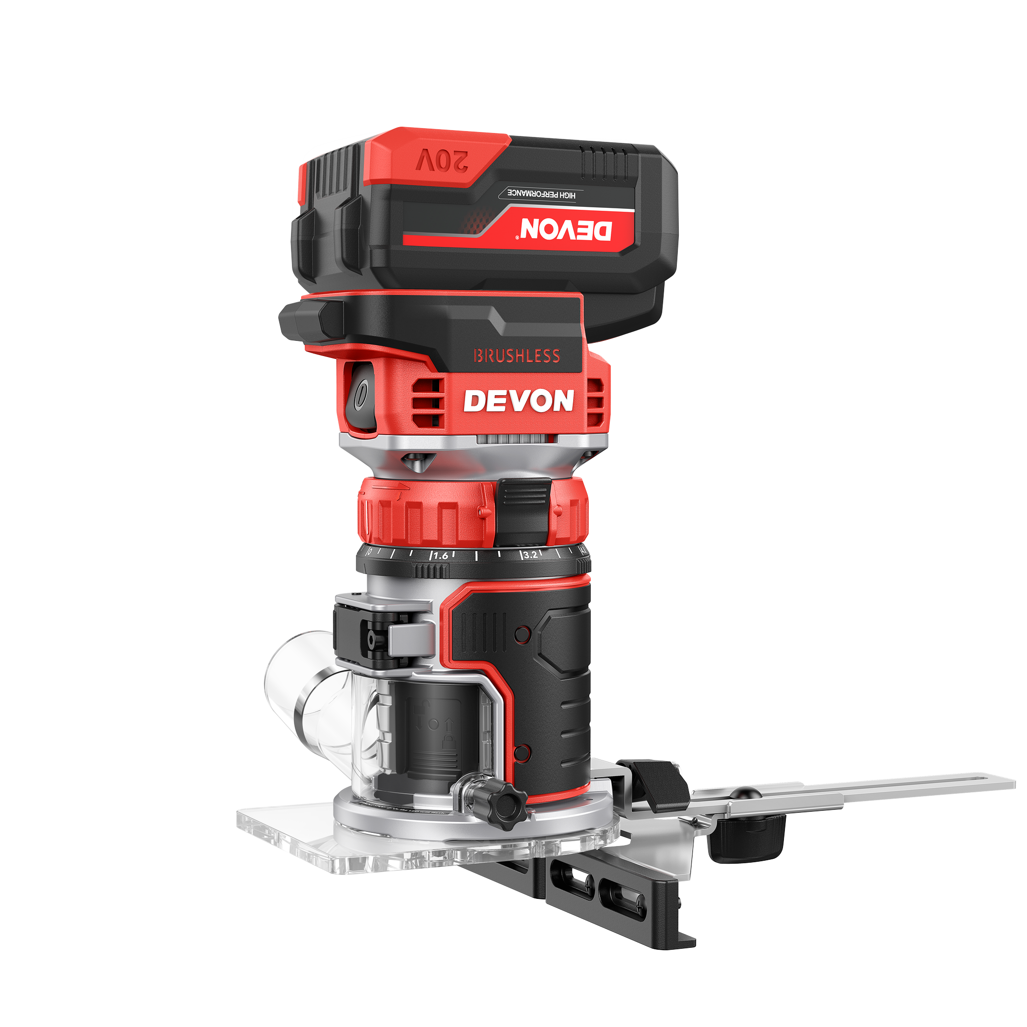 20V MAX 충전 플런지 라우터