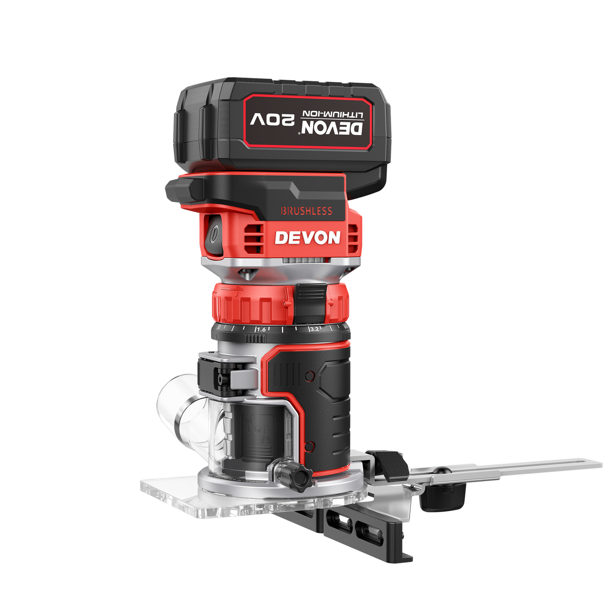 20V MAX 충전 플런지 라우터
