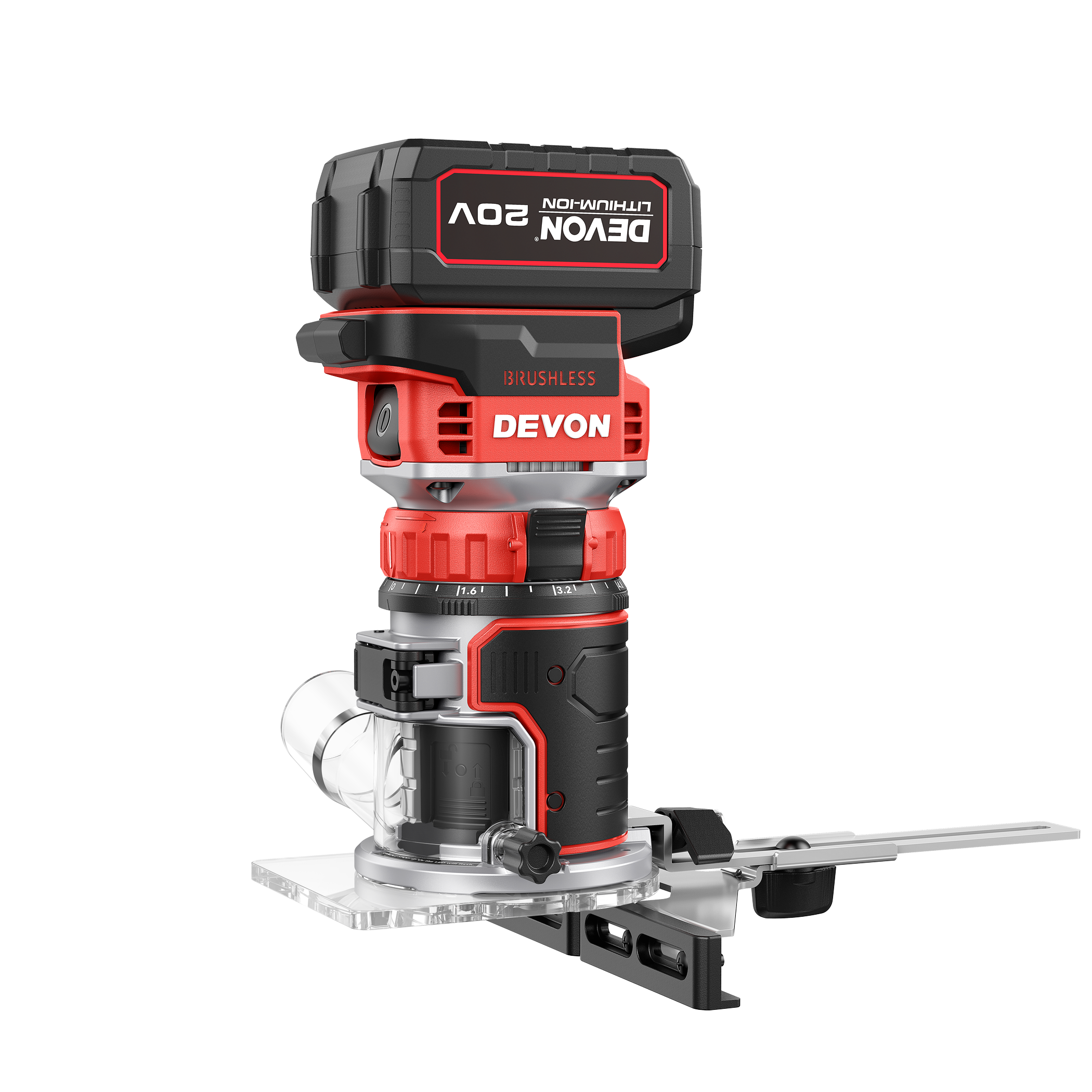 20V MAX 충전 플런지 라우터
