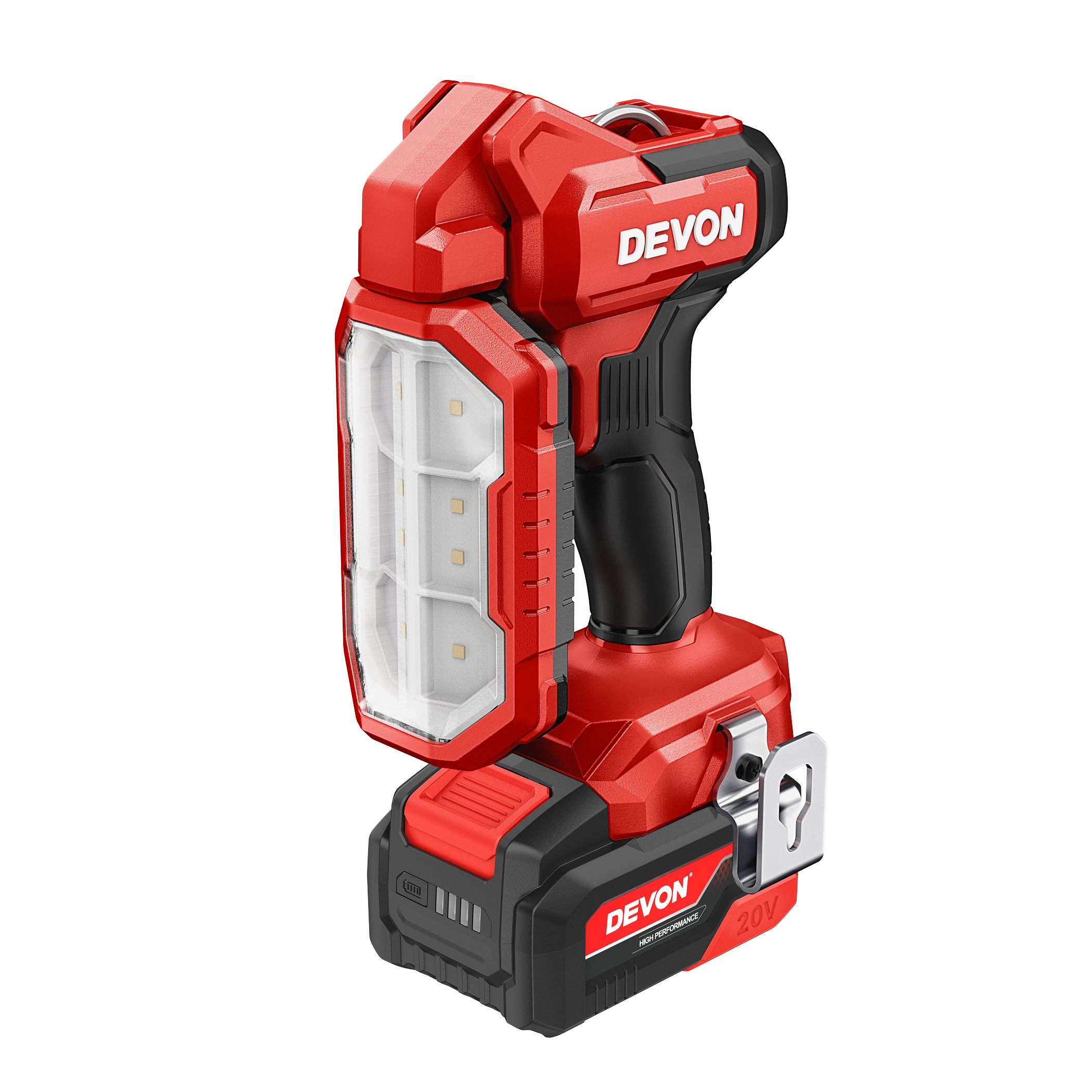 20V MAX 충전 접이식 조명