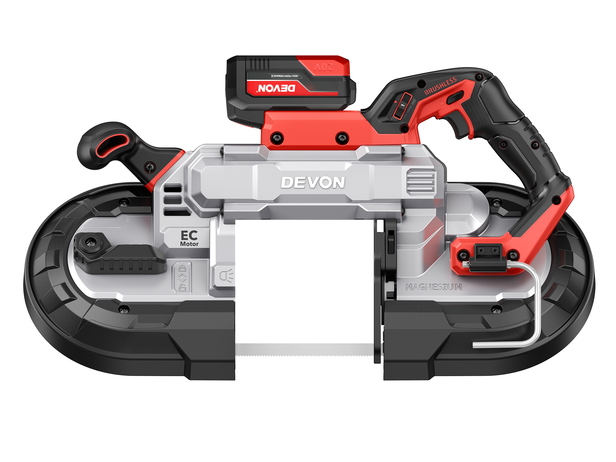 20V MAX 충전 밴드쏘