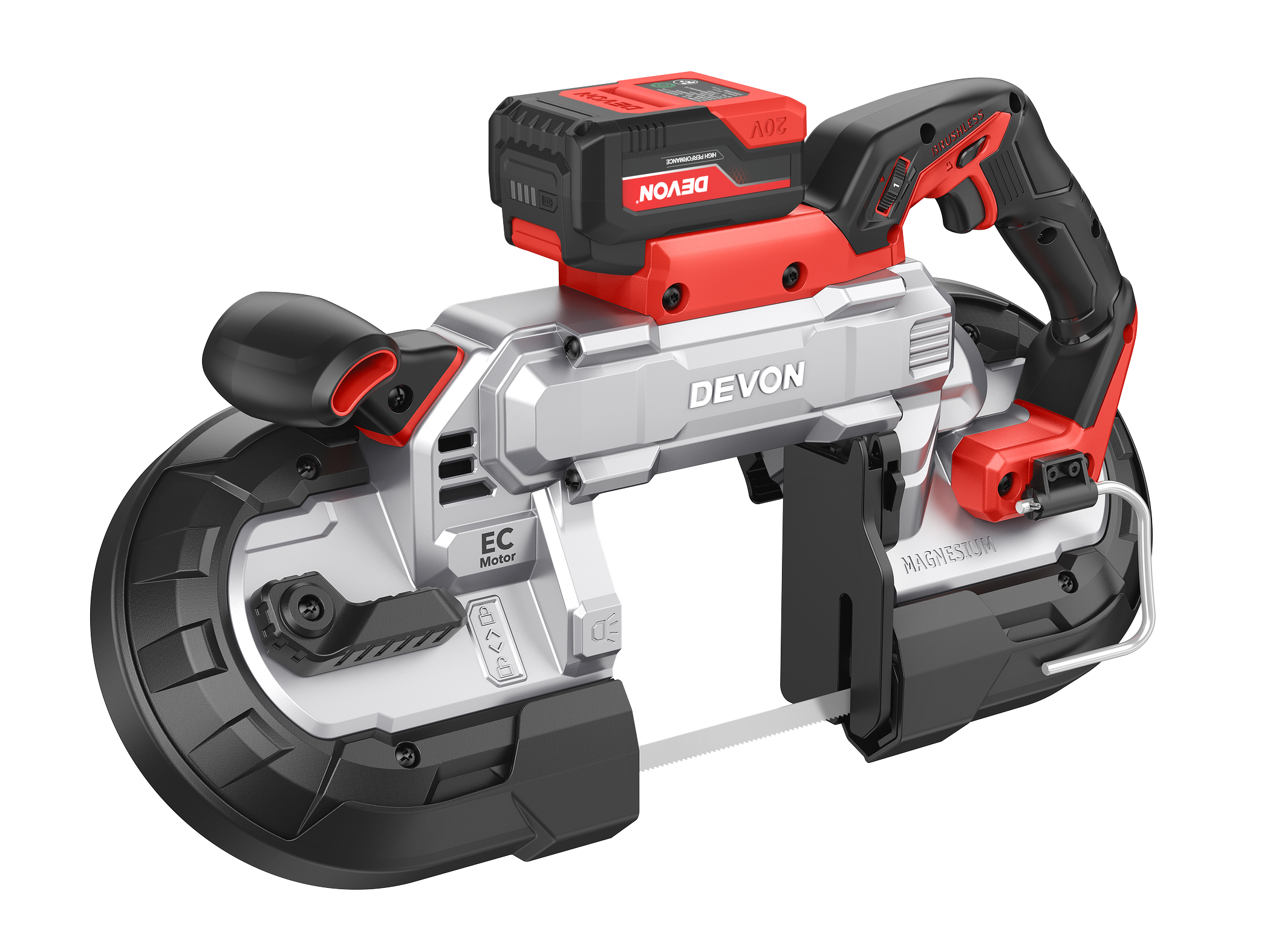 20V MAX 충전 밴드쏘